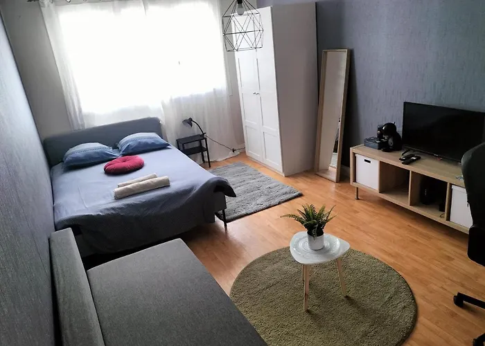 Chambre Spacieuse-Tv-Metro Clemenceau-Dans Appart En Colocation