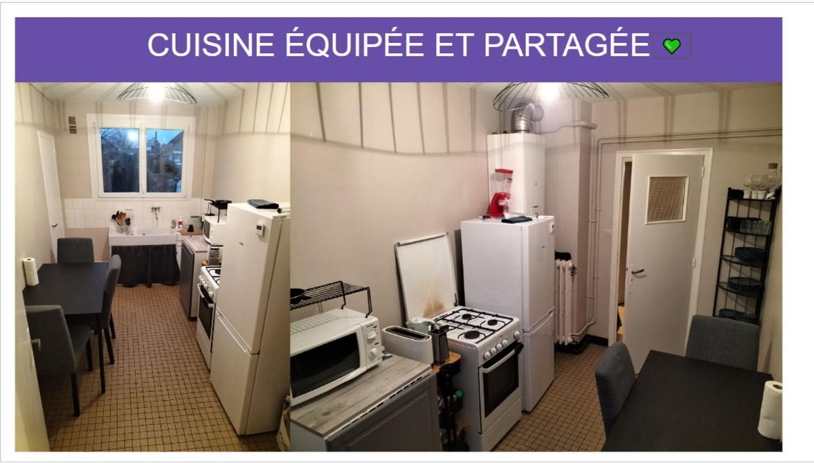 Spacieuse-tv-metro Clemenceau-dans En Colocation * Rennes