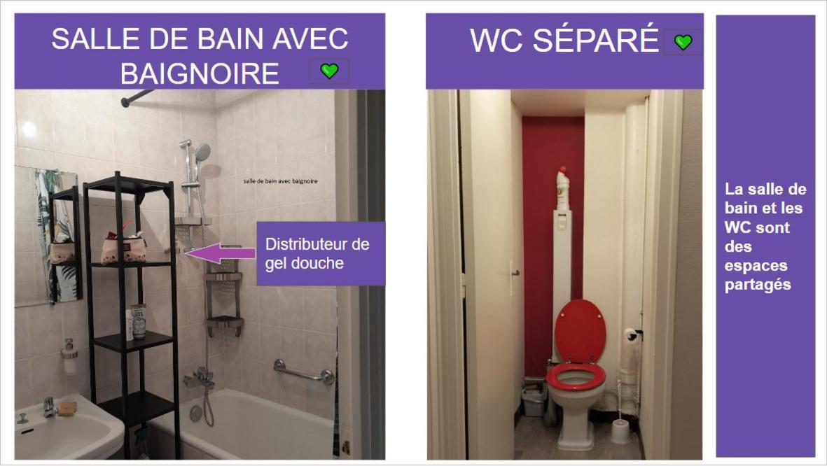 Spacieuse-tv-metro Clemenceau-dans En Colocation Homestay *